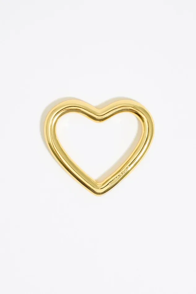 Large Gold Heart Earrings Gold Women Bimba Y Lola Jewelry Large Gold Heart Earrings Gold Women Bimba Y Lola Jewelry