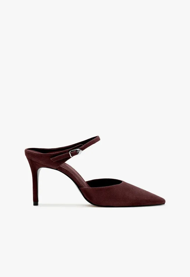 Laura Mule Pump Cherry Wine Women Schutz Shoes