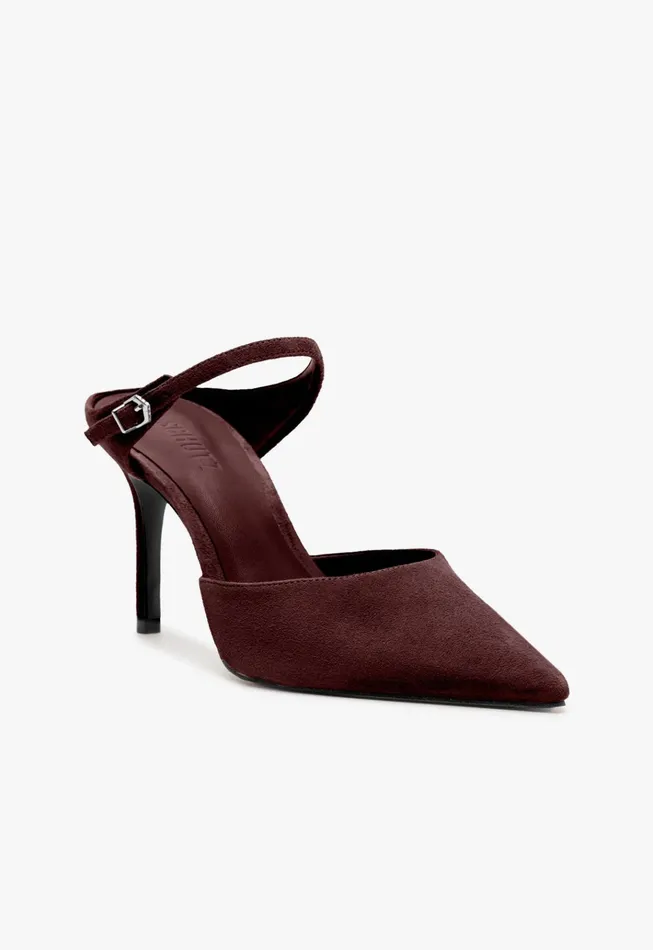 Laura Mule Pump Cherry Wine Women Schutz Shoes