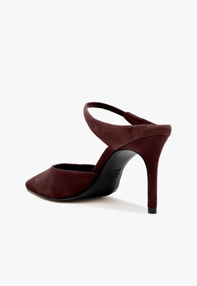 Laura Mule Pump Cherry Wine Women Schutz Shoes