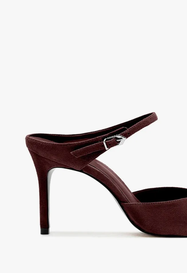 Laura Mule Pump Cherry Wine Women Schutz Shoes