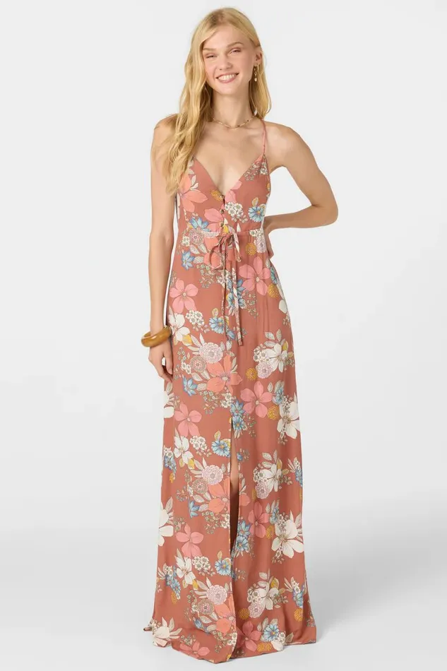 LEDA MAXI DRESS Women O039NEILL Clothing