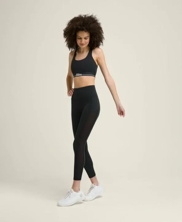 Leggings and Pants Women Wilson W Tennis Court Tight Black