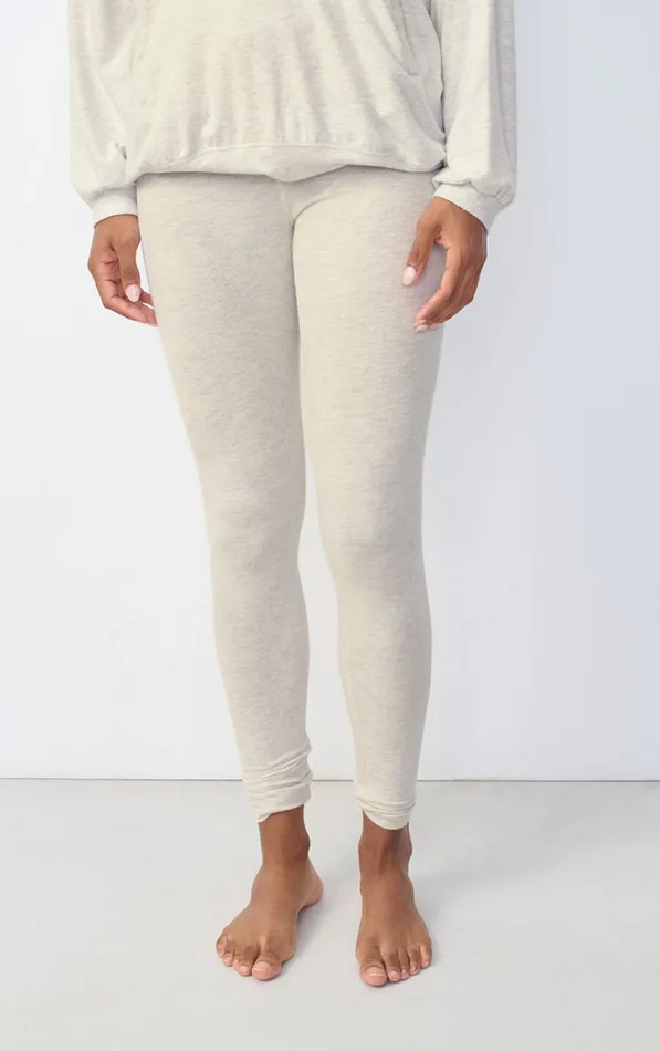 Leggings Ypawood Heather Grey Women American Vintage Joggers and Leggings