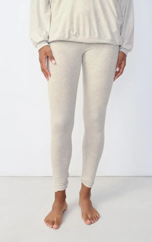 Leggings Ypawood Heather Grey Women American Vintage Joggers and Leggings