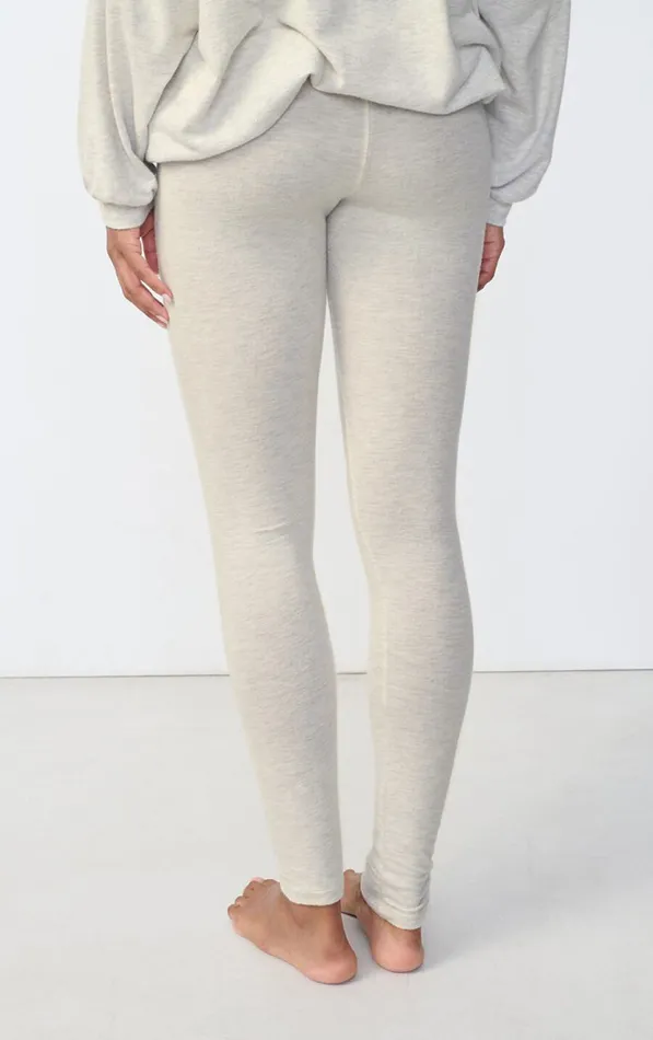 Leggings Ypawood Heather Grey Women American Vintage Joggers and Leggings