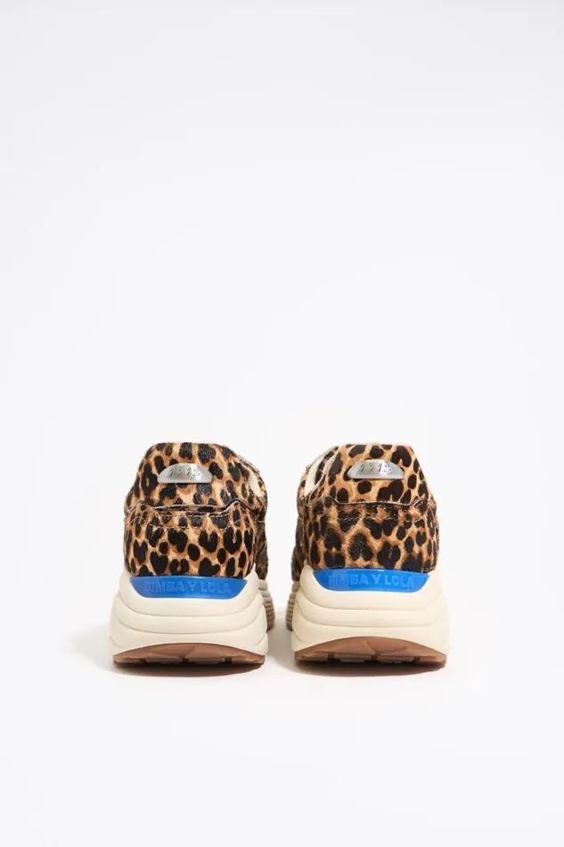 Leopardprint Jogger Sneaker Mustard Women Bimba Y Lola Sneakers Leopardprint Jogger Sneaker Mustard Women Bimba Y Lola Sneakers