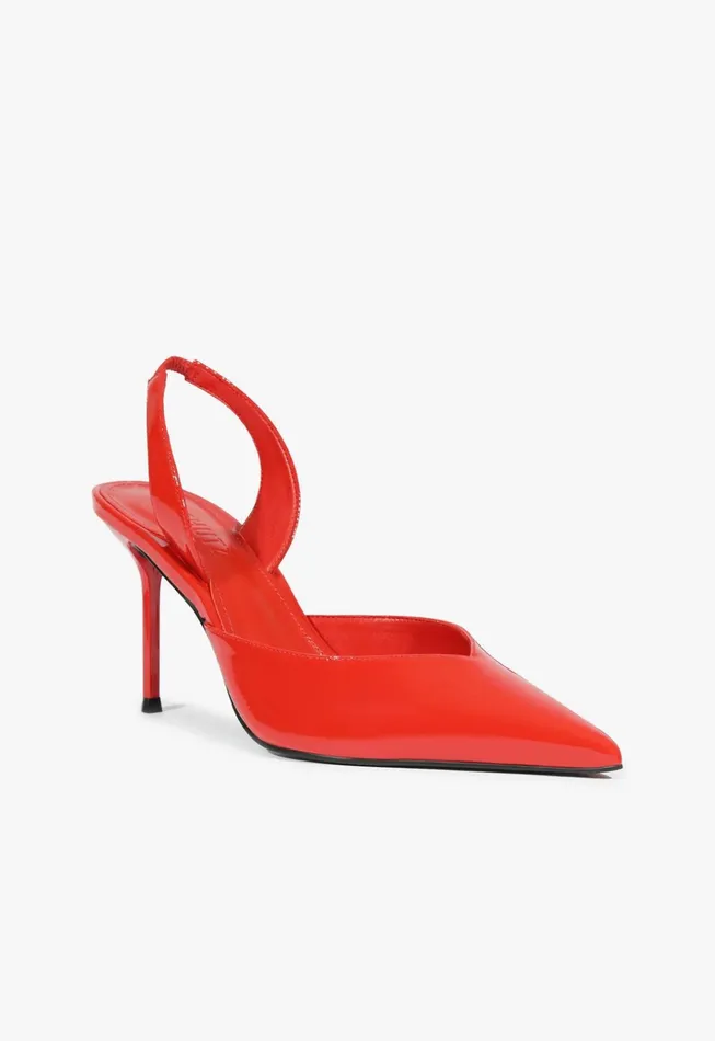 Lexi Sling Patent Leather Pump Red Women Schutz Shoes Lexi Sling Patent Leather Pump Red Women Schutz Shoes