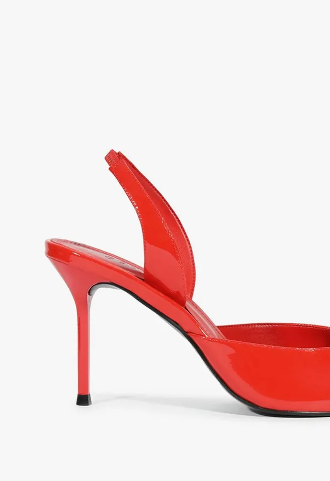 Lexi Sling Patent Leather Pump Red Women Schutz Shoes Lexi Sling Patent Leather Pump Red Women Schutz Shoes