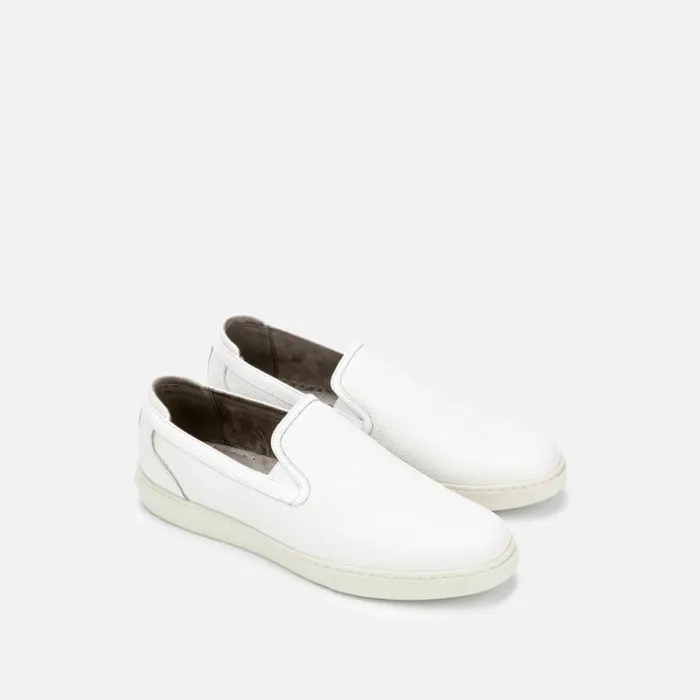 Liam Leather SlipOn Sneaker White Men Kenneth Cole Sneakers