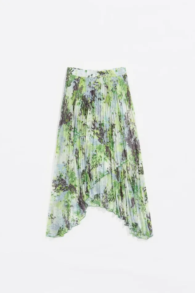 Light Gray Mimosa Pleated Skirt Mimosa Light Grey Women Bimba Y Lola Skirts Light Gray Mimosa Pleated Skirt Mimosa Light Grey Women Bimba Y Lola Skirts