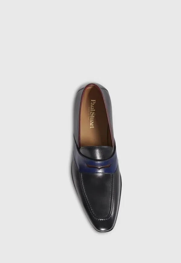 Loafers Georgetown Leather Penny Loafer Black 8211 Paulstuart Mens Loafers Georgetown Leather Penny Loafer Black 8211 Paulstuart Mens