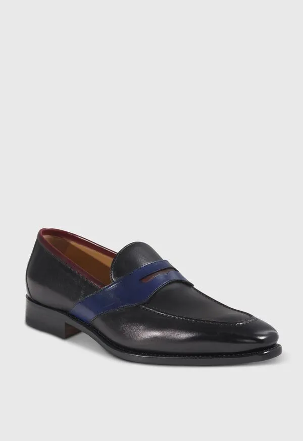 Loafers Georgetown Leather Penny Loafer Black 8211 Paulstuart Mens Loafers Georgetown Leather Penny Loafer Black 8211 Paulstuart Mens