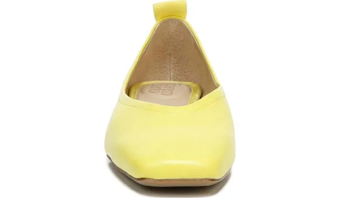 Loafers Women Franco Sarto Franco Ailee Flat Yellow Leather
