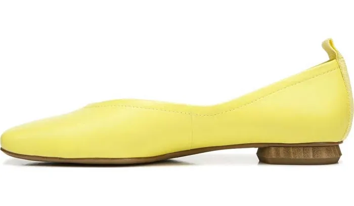 Loafers Women Franco Sarto Franco Ailee Flat Yellow Leather