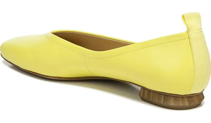 Loafers Women Franco Sarto Franco Ailee Flat Yellow Leather