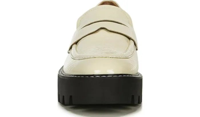 Loafers Women Franco Sarto Franco Balin Platform Loafer Putty Patent