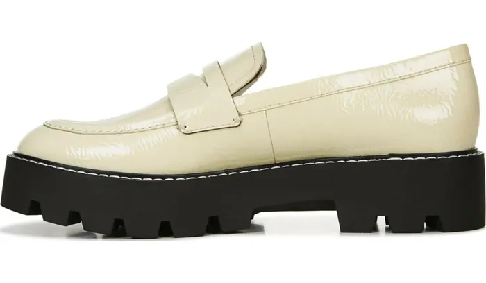 Loafers Women Franco Sarto Franco Balin Platform Loafer Putty Patent