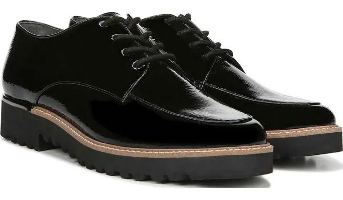 Loafers Women Franco Sarto Franco Charles Oxford Black