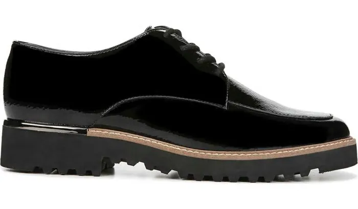 Loafers Women Franco Sarto Franco Charles Oxford Black