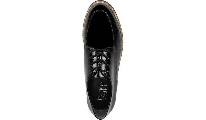 Loafers Women Franco Sarto Franco Charles Oxford Black