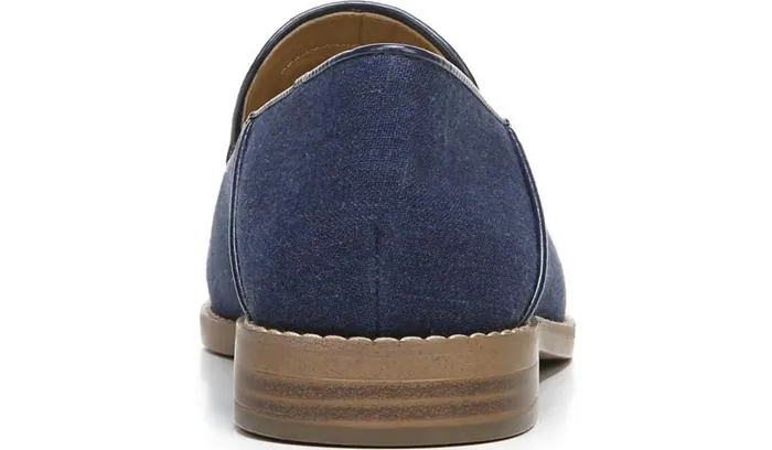 Loafers Women Franco Sarto Franco Hadden 2 Loafer Navy Linen