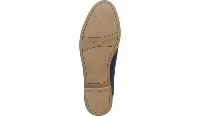 Loafers Women Franco Sarto Franco Hadden 2 Loafer Navy Linen