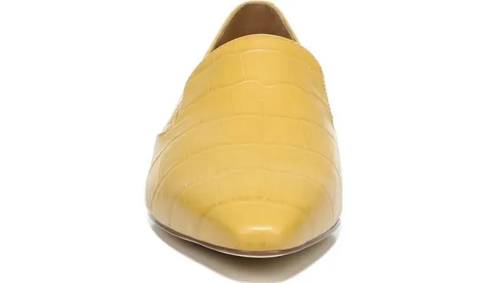 Loafers Women Franco Sarto Sarto Parma Flat Mustard Leather