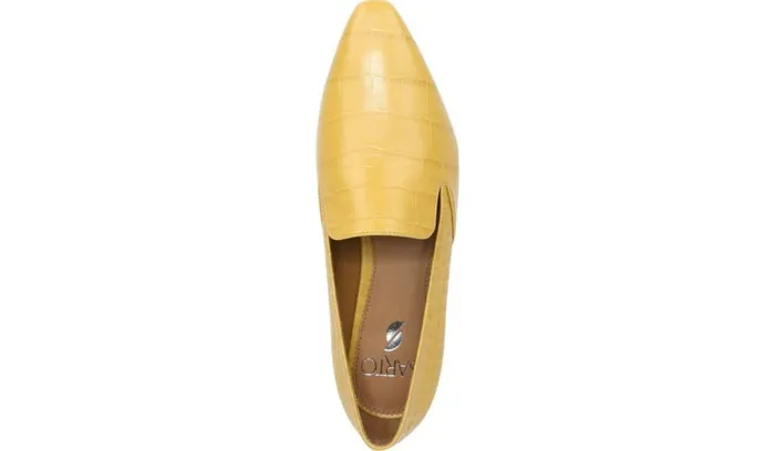 Loafers Women Franco Sarto Sarto Parma Flat Mustard Leather