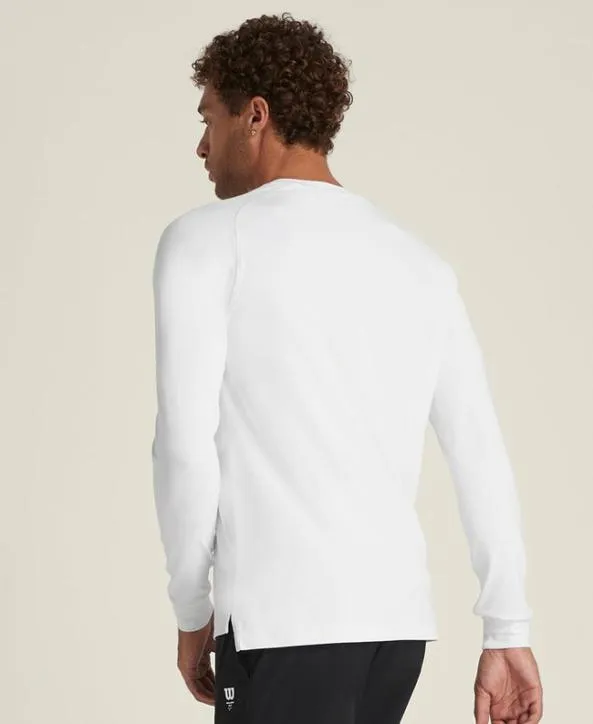 Long Sleeve Shirts Men Wilson Breakpoint Seamless Long Sleeve Tee Bright White Long Sleeve Shirts Men Wilson Breakpoint Seamless Long Sleeve Tee Bright White