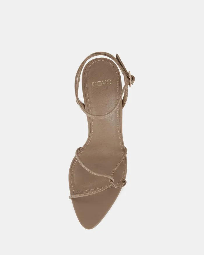 MADESIMO CAMEL Women Party NOVO Shoes