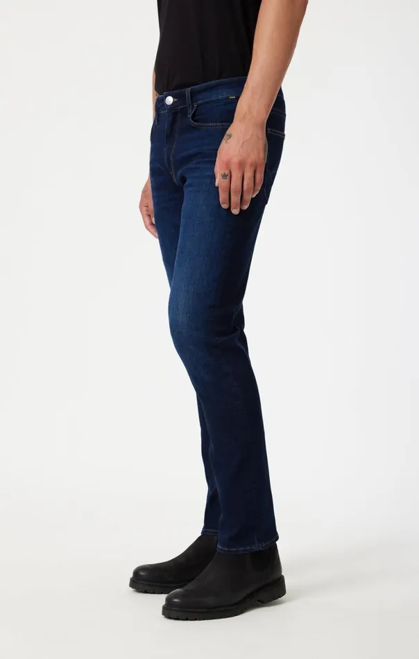 Marcus Slim Straight Leg In Rinse Brushed Feather Blue Men Mavi Jeans Denim Marcus Slim Straight Leg In Rinse Brushed Feather Blue Men Mavi Jeans Denim