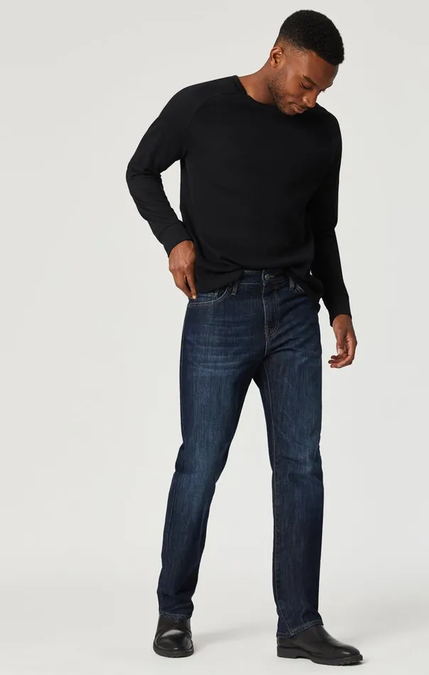 Matt Relaxed Straight Leg In Dark Stanford Men Mavi Jeans Denim