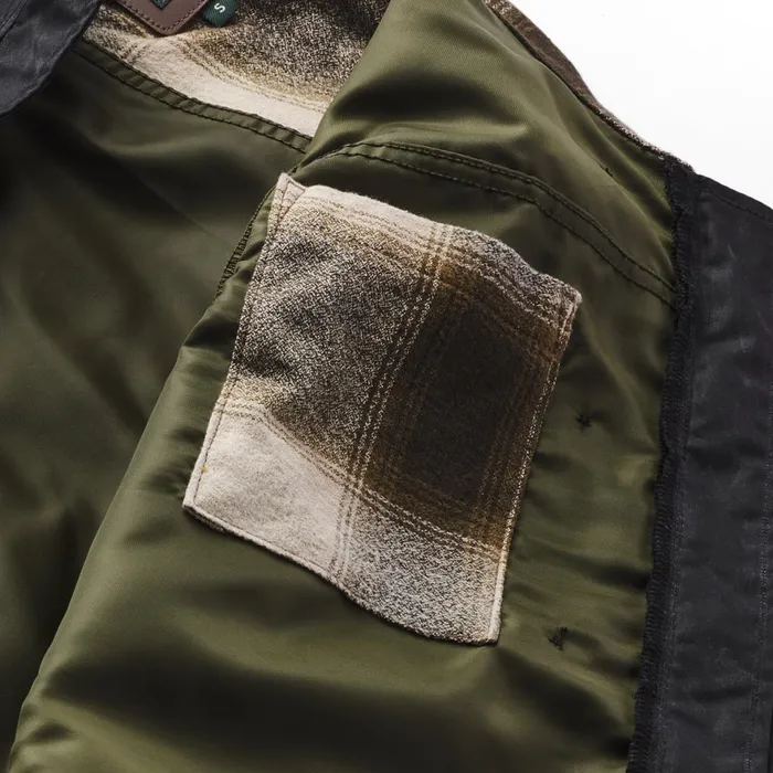 Maywood Waxed Canvas Jacket BlackEarth Women Danner Outerwear