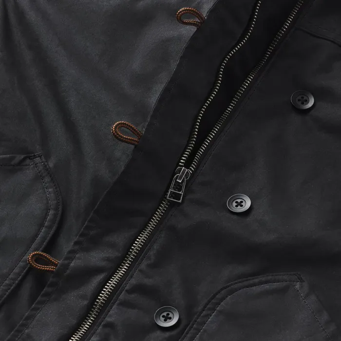 Maywood Waxed Canvas Jacket BlackEarth Women Danner Outerwear