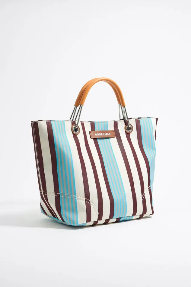 Medium Blue Canopy Handbag Blue Women Bimba Y Lola Shoppers Medium Blue Canopy Handbag Blue Women Bimba Y Lola Shoppers
