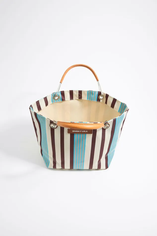 Medium Blue Canopy Handbag Blue Women Bimba Y Lola Shoppers Medium Blue Canopy Handbag Blue Women Bimba Y Lola Shoppers