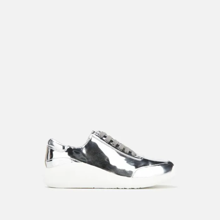 Mello Silver Platform Sneaker Silver Women Kenneth Cole Sneakers