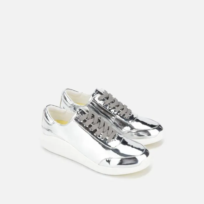 Mello Silver Platform Sneaker Silver Women Kenneth Cole Sneakers