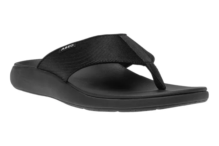 Men ABEO Footwear Sandals Alpha Black
