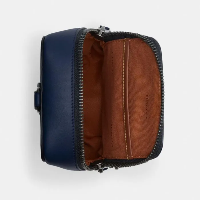 Men Backpacks Coach Gotham Sling Pack 13 Deep Blue