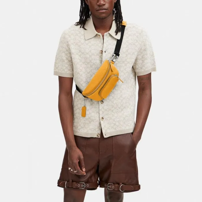 Men Belt Bags Coach Beck Belt Bag Buttercup