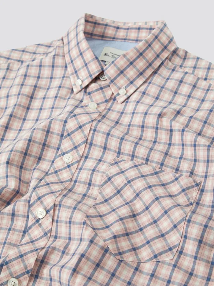 Men Ben Sherman Heritage Check Shirts Signature House Check LongSleeve Shirt 8211 Light Pink Men Ben Sherman Heritage Check Shirts Signature House Check LongSleeve Shirt 8211 Light Pink