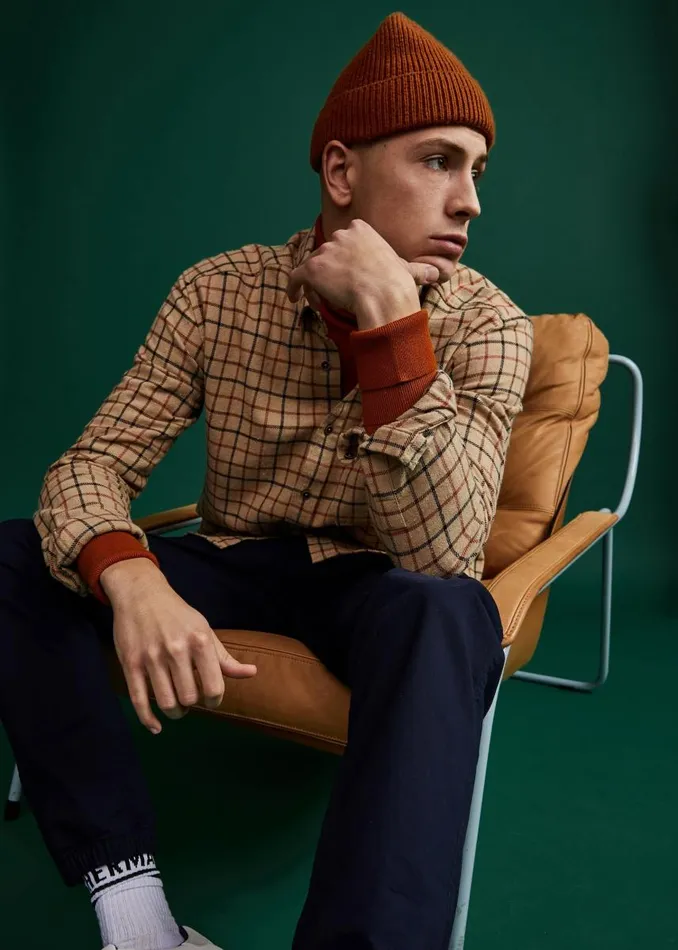 Men Ben Sherman Heritage Check Shirts Tattersall Check LongSleeve Shirt 8211 Fawn Men Ben Sherman Heritage Check Shirts Tattersall Check LongSleeve Shirt 8211 Fawn