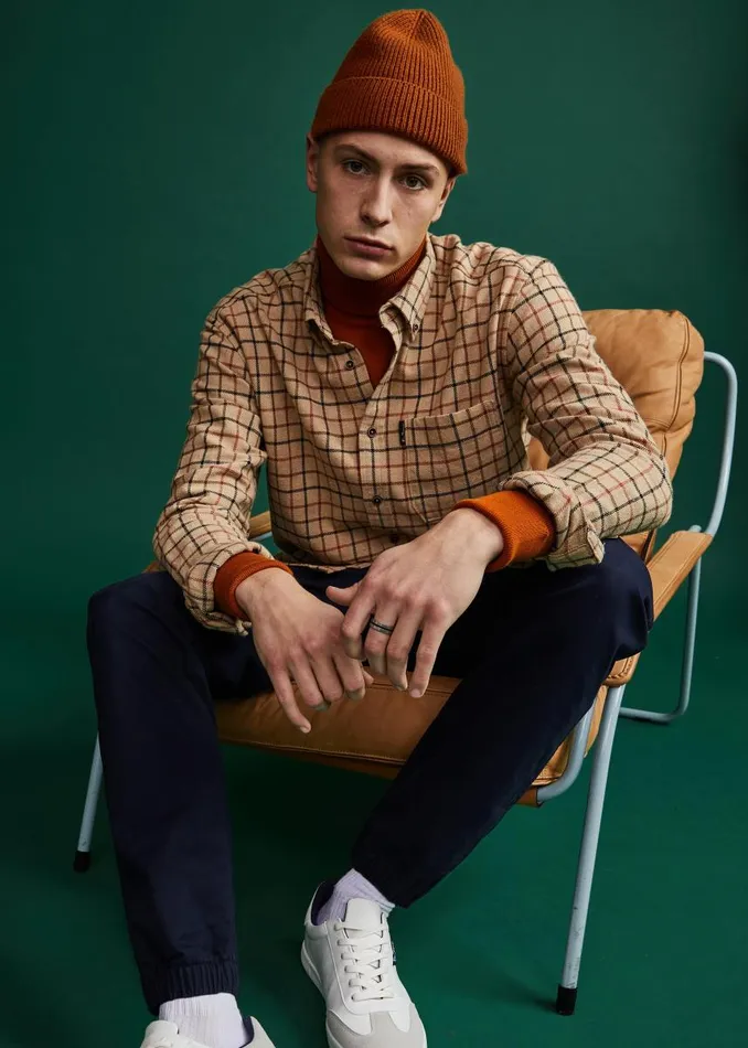 Men Ben Sherman Heritage Check Shirts Tattersall Check LongSleeve Shirt 8211 Fawn Men Ben Sherman Heritage Check Shirts Tattersall Check LongSleeve Shirt 8211 Fawn