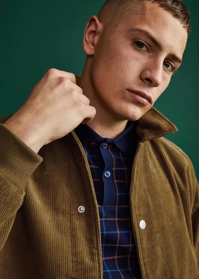 Men Ben Sherman Jackets and Outerwear Corduroy Colorblock Workwear Jacket Men Ben Sherman Jackets and Outerwear Corduroy Colorblock Workwear Jacket