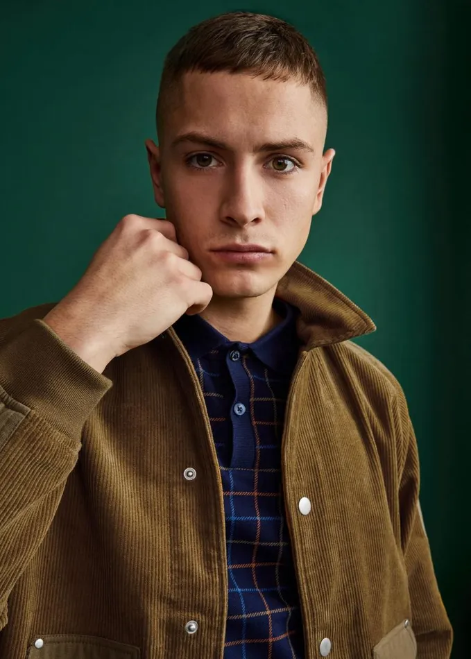 Men Ben Sherman Jackets and Outerwear Corduroy Colorblock Workwear Jacket Men Ben Sherman Jackets and Outerwear Corduroy Colorblock Workwear Jacket
