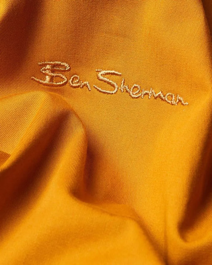 Men Ben Sherman Jackets and Outerwear Signature Harrington Jacket 8211 Mustard Men Ben Sherman Jackets and Outerwear Signature Harrington Jacket 8211 Mustard