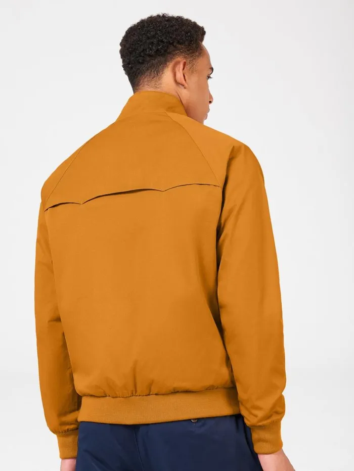 Men Ben Sherman Jackets and Outerwear Signature Harrington Jacket 8211 Mustard Men Ben Sherman Jackets and Outerwear Signature Harrington Jacket 8211 Mustard