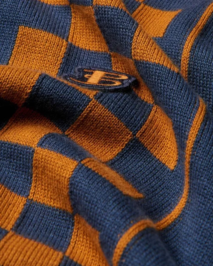 Men Ben Sherman Mod Knit Polos Rolling Stone Checker Knit Polo Men Ben Sherman Mod Knit Polos Rolling Stone Checker Knit Polo